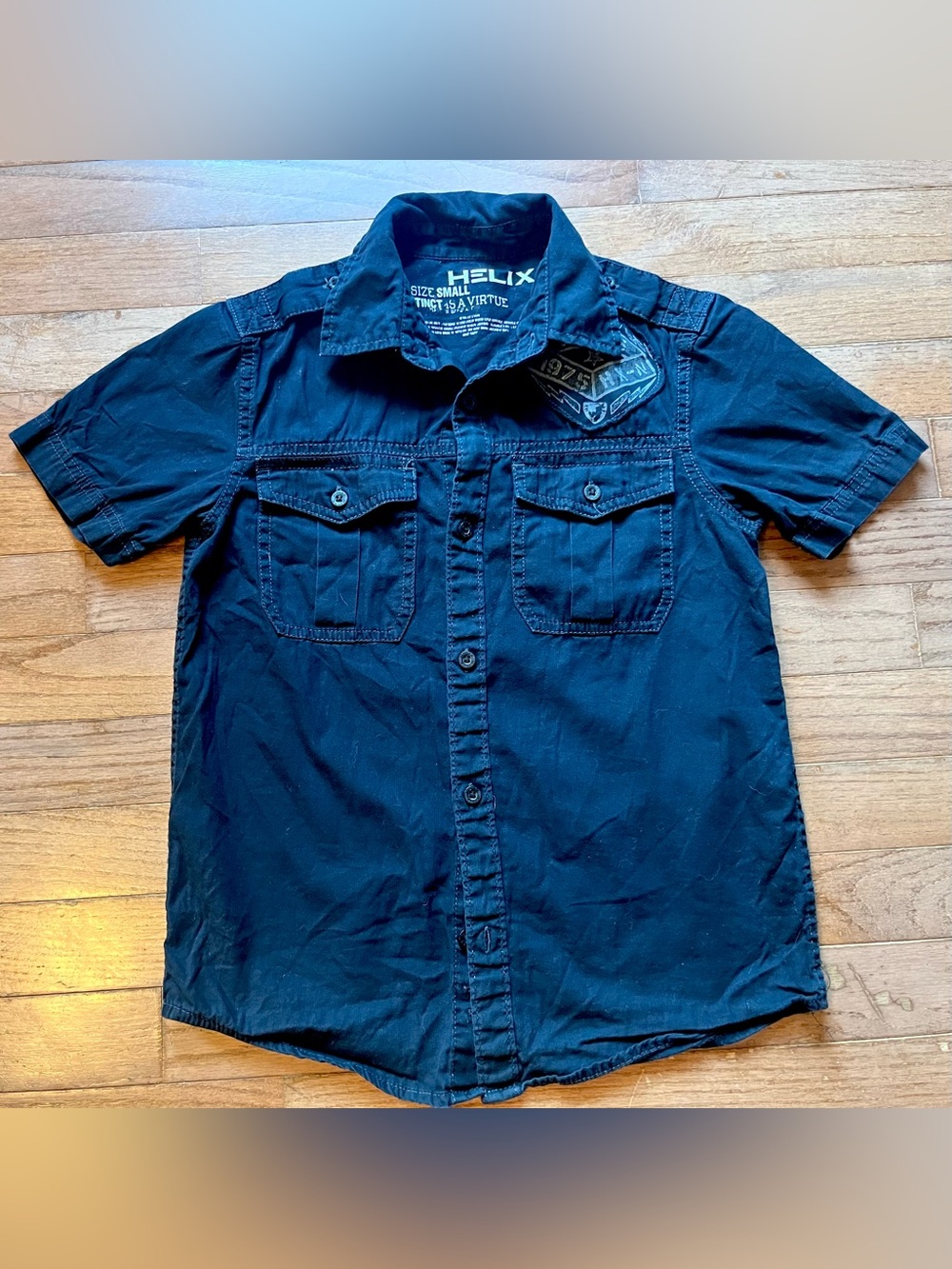 Kid’s Helix Button Down Top